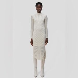 Simkhai Gilda eyelet ivory Cream Knit Dress